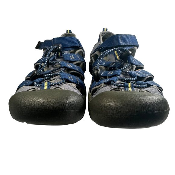 KEEN Newport Boys Blue Strappy Easy On Washable Sandal Shoes Sz 6 - Picture 5 of 11